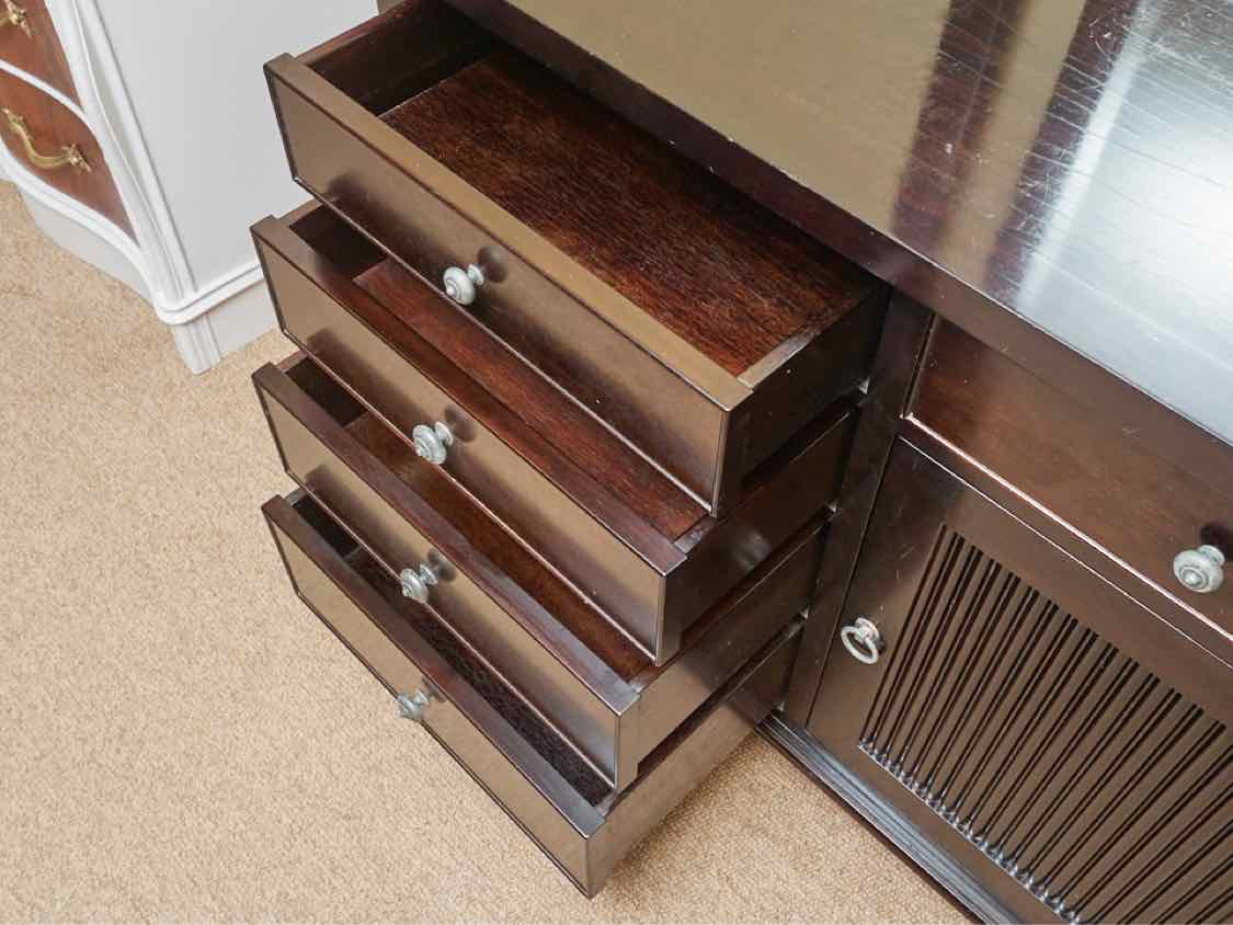 Ligna Espresso Finish 9 Drawer  Dresser