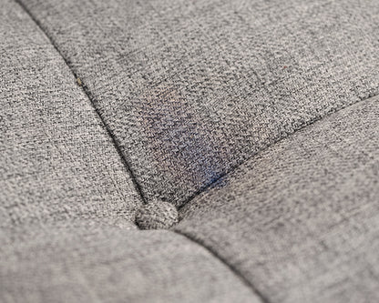 Crate & Barrel Two-Cushion Tufted Sofa