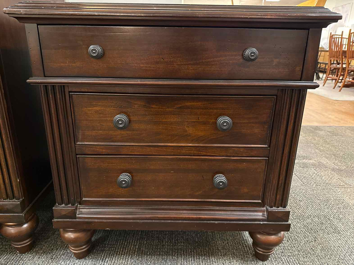 Michael Ashton 3-Drawer Nightstand
