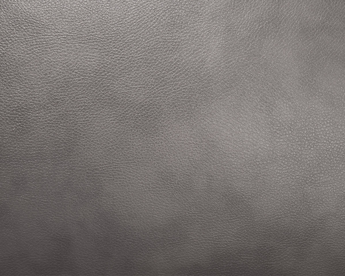Gray Leather Recliner