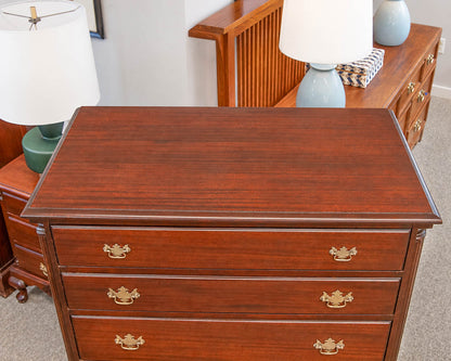 Ribbon Mahogany Five Drawer Chest