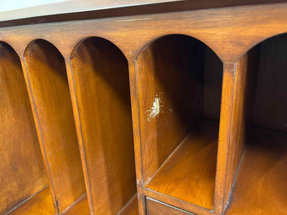 Cherry Drop Front Secretary Desk