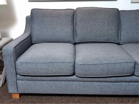 Rowe  'Pewter Grey' 3 Cushion Sofa