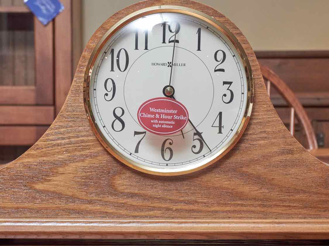 Oak Mantel Clock