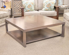 Old Biscayne Designs Square Cocktail Table in Graywash