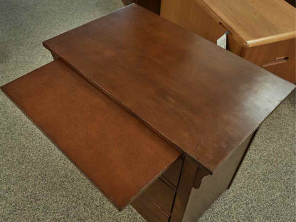 Pair of Coaster Mission Style 3-Drawer Bedside Chests in Dark Finish