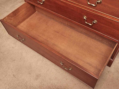 Baker Mahogany 2 Piece  Secretary Desk with Drop Down Desk