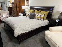 Ethan Allen Espresso King Bed