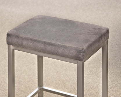 Set of Three Metal Base Counter Stools
