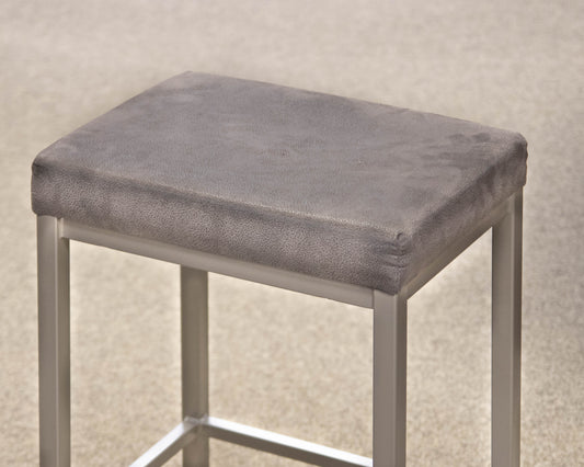 Set of Three Metal Base Counter Stools