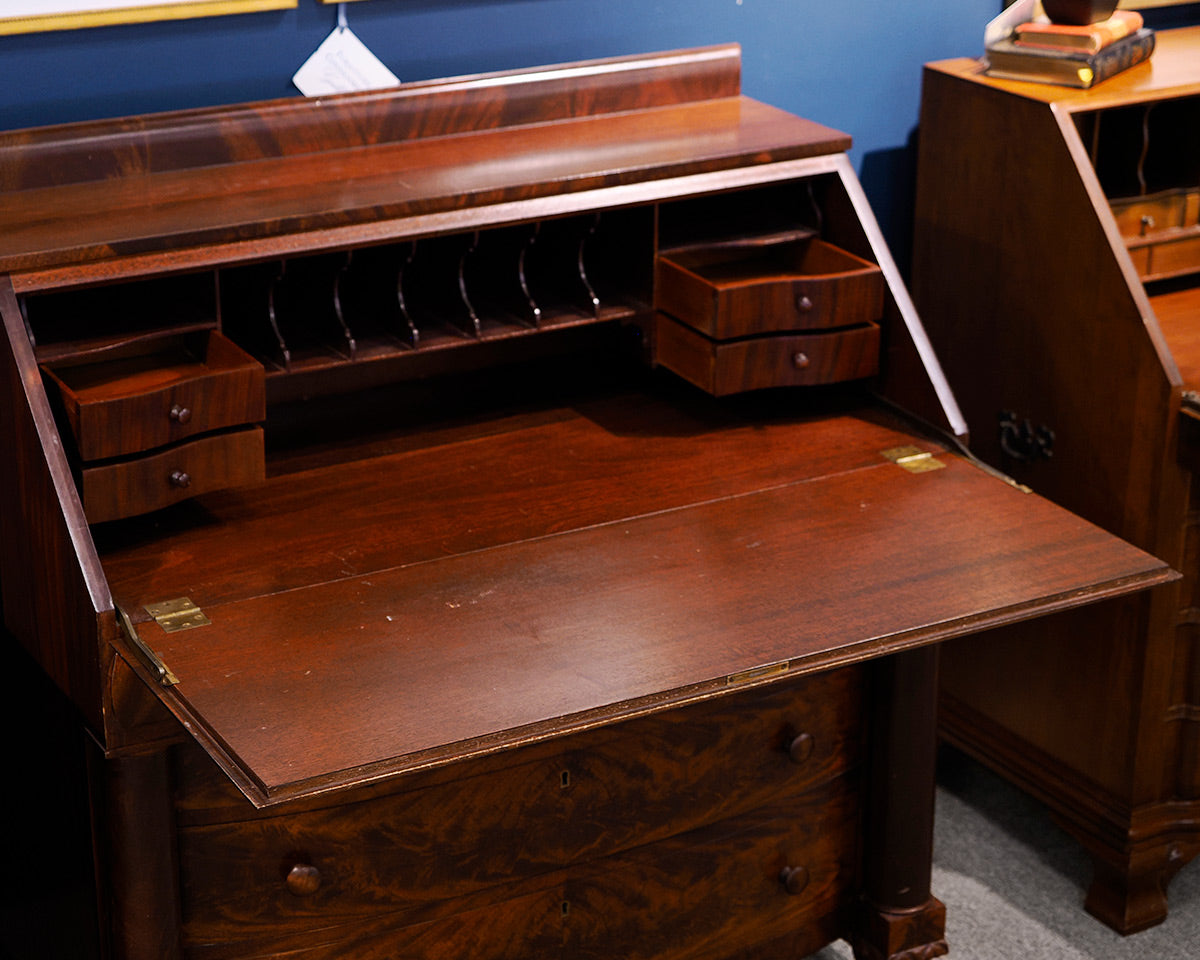 Georgian Style Drop Front Desk