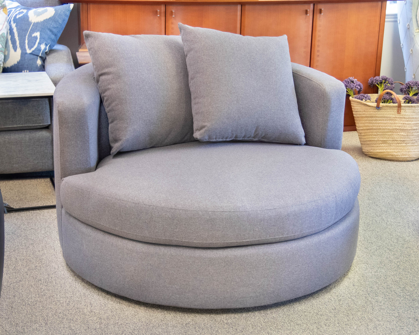 Pottery Barn 'Balboa Grand' Swivel Chair