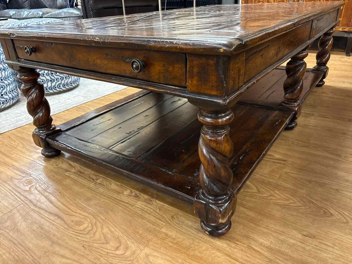 Theodore Alexander 'Great Hall' Cocktail Table - Castle Bromwich Collection