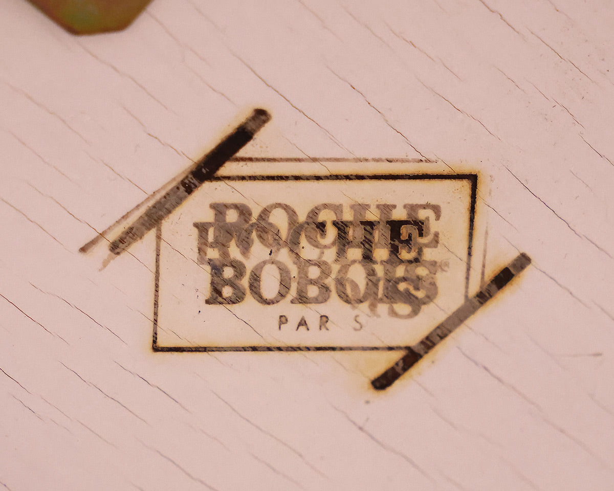 Roche Bobois Custom Square Dining Table With Four Dining Chairs