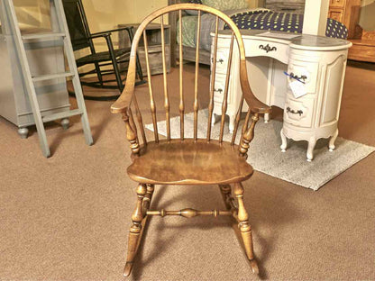 Ethan Allen  Cherry Finish Rocking Chair