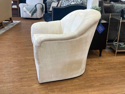 Ethan Allen Barrel Swivel Chair