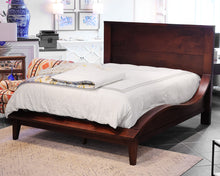 Yutsy Woodworking Coronado Collection Queen Bed in Dark Finish