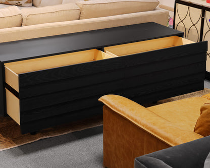 Blue dot 4-Drawer Accent Console