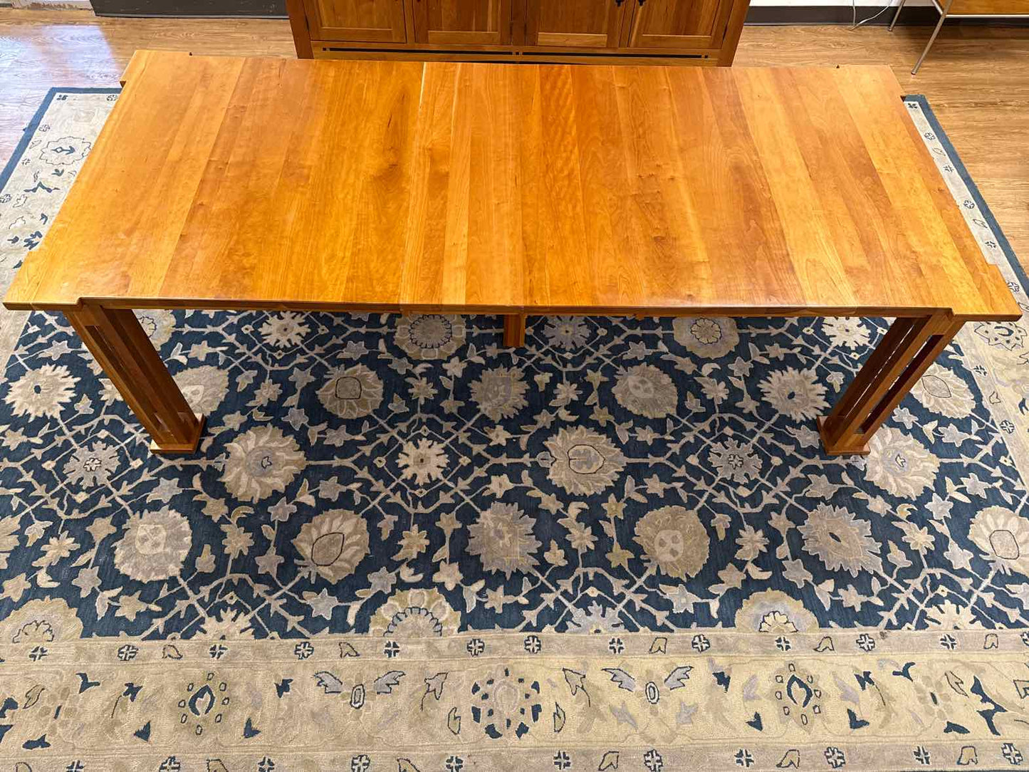 Mastercraft Cherry Mission-Style Table & 6 Chair Set