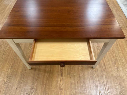 Ethan Allen 2 Tone Table & Chair Set