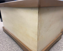 Lift Top Storage Trunk in Cream Finish