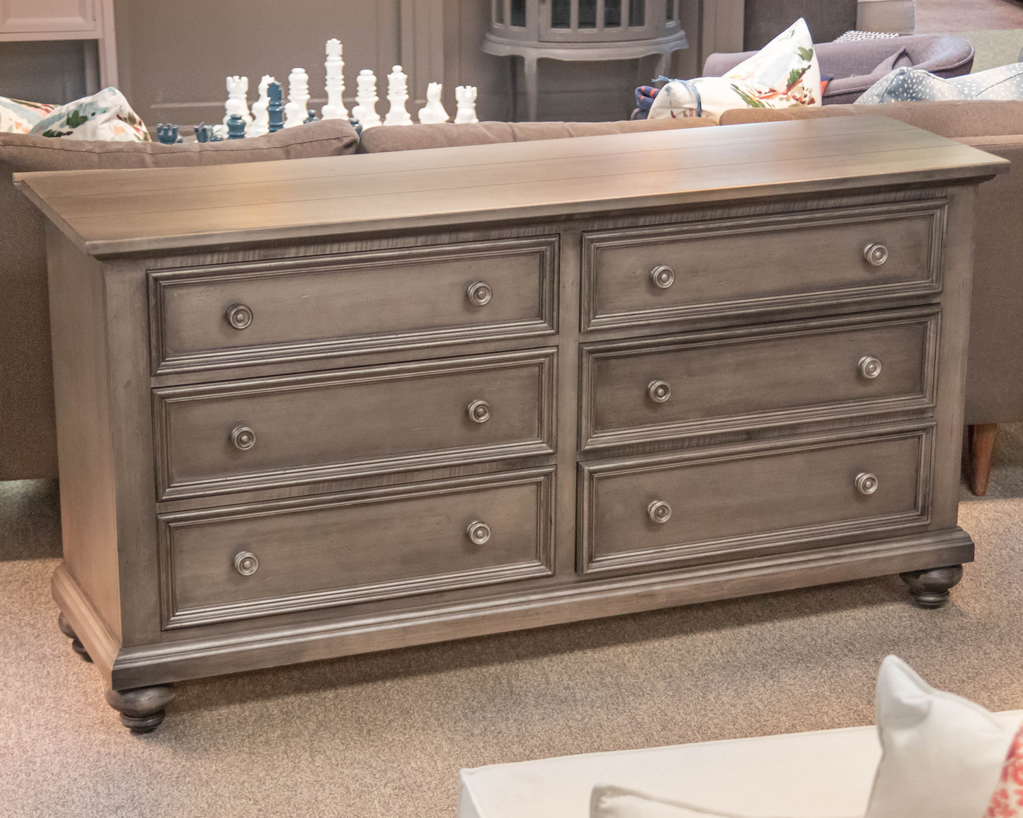 Ethan Allen New Country Six Drawer Dresser