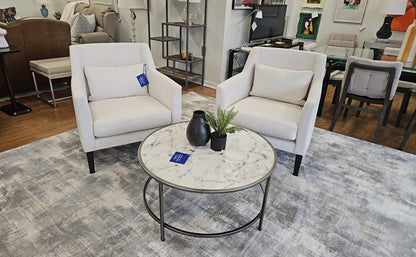 Calvin Klein Pair of Armchairs