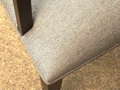 Gat Creek Spartan Double Pedestal Ash Dining Table & Set of 6 Logan Chairs