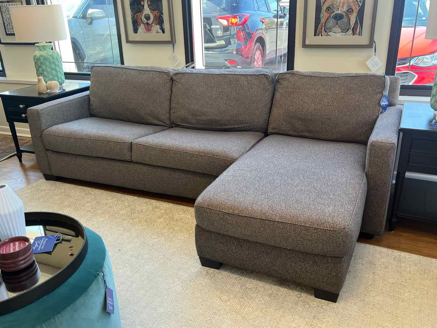 West Elm 'Henry' Sleeper Sofa w/ Chaise