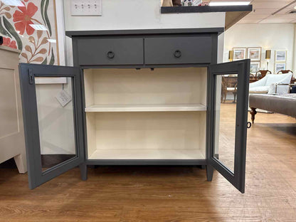 Crate & Barrel 'Stretto Grey' Entryway Cabinet