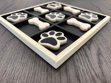 Dog Tic-Tac-Toe in Black & Ivory