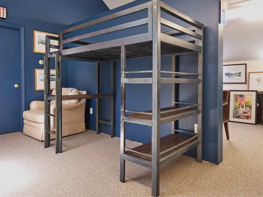 Restoration Hardware Twin 'Industrial Loft Study' Bunkbed