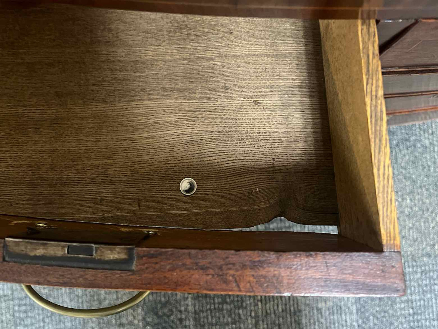 6 Drawer Inlaid Mahogany Chest
