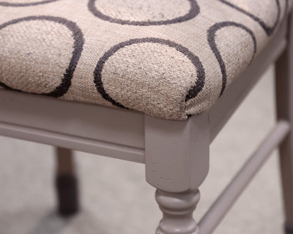 Bassett Gray and White Table & 5 Chair Set