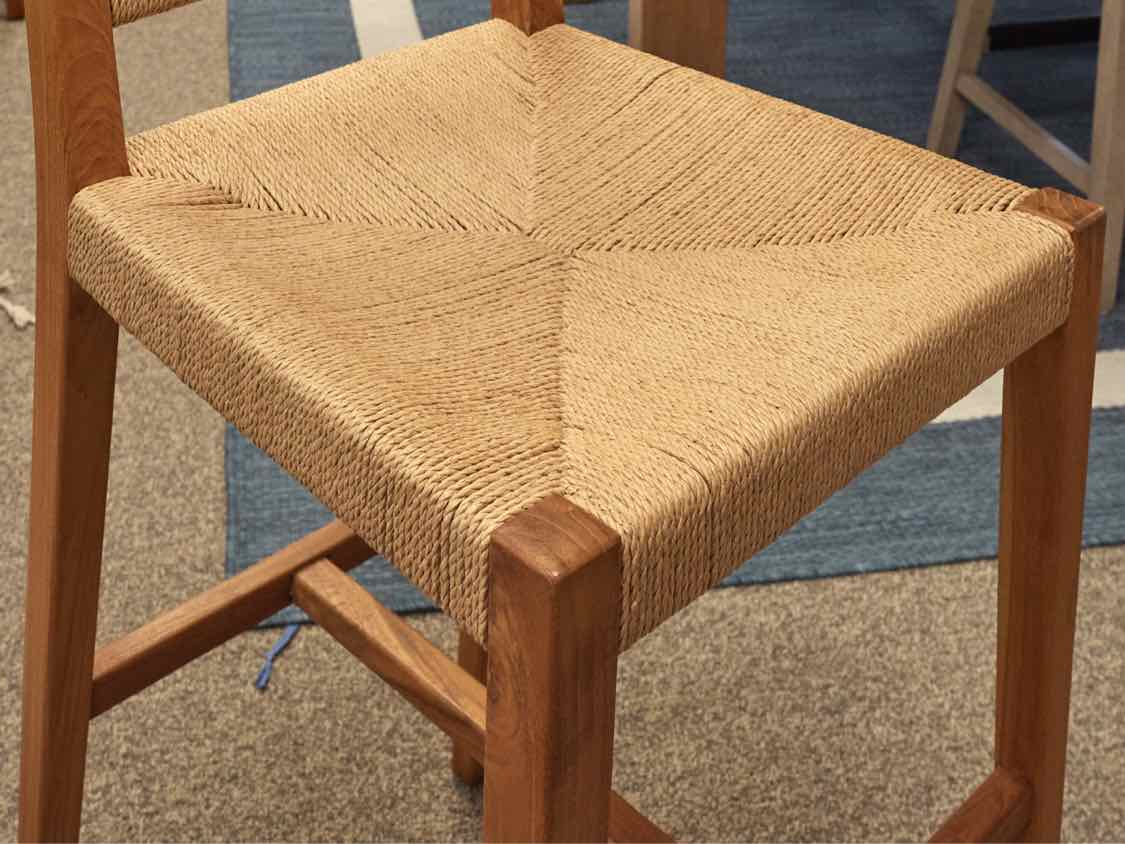 Pair of Serena & Lily 'Portside' Counter Stools