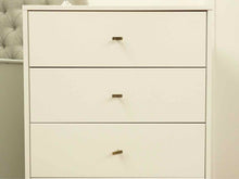 White Four Drawer Chest