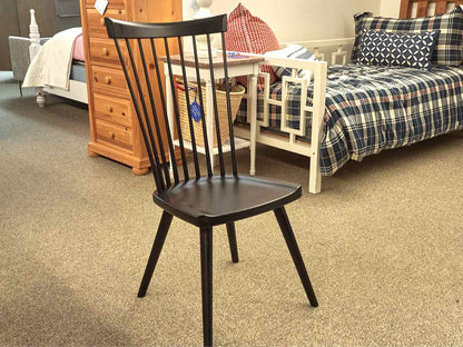 Gat Creek Jenna Dining Chair in Maple with Classic Black Finish