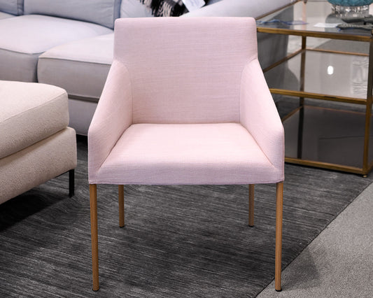 Arper 'Saari' Dust Pink Upholstered Accent Chair