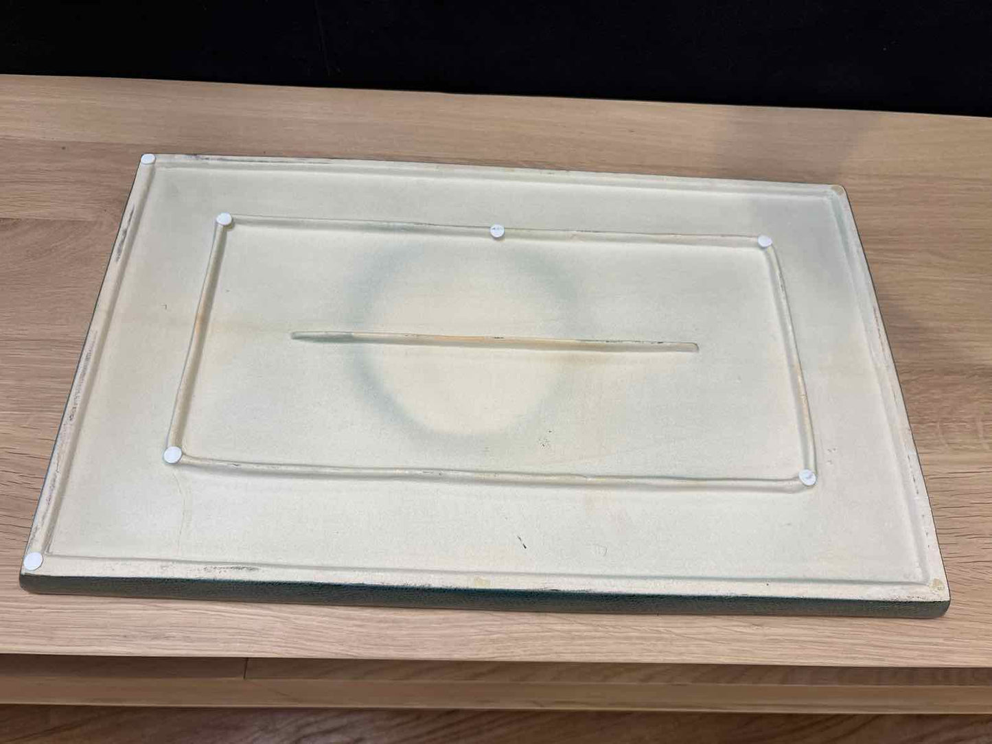 Arhaus Deep Sage Ceramic Tray