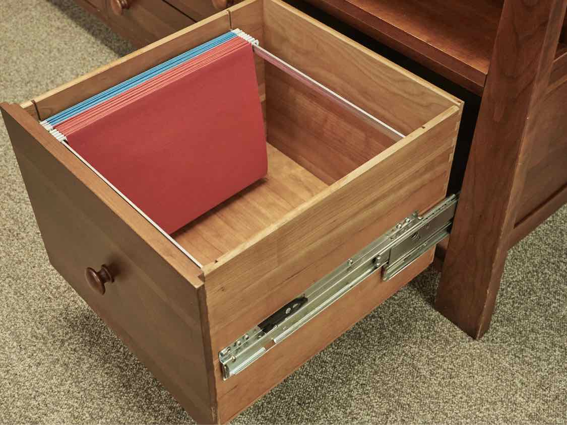 Ethan Allen Cherry Lateral File Cabinet