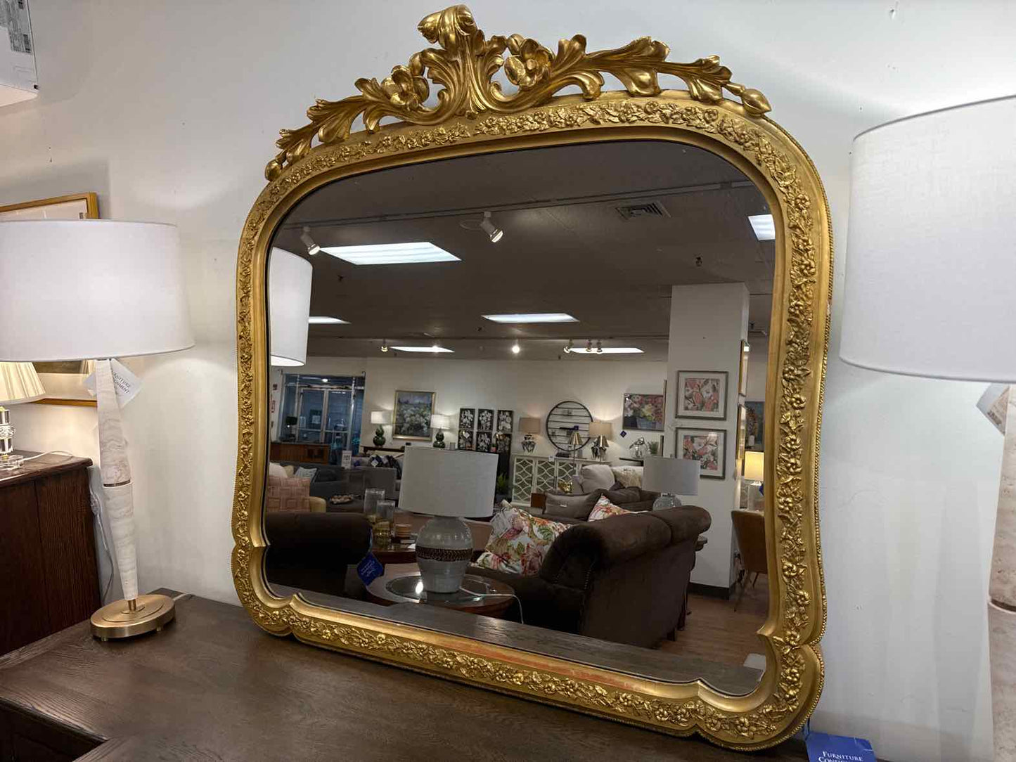 Drexel Gold Chippendale Mirror