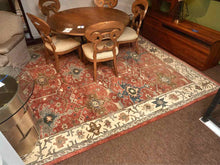 Pottery Barn Kaleen Rust & Beige Persian Style Wool  Area Rug