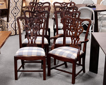 Set of 8 Henredon Chippendale Style Dining Chairs