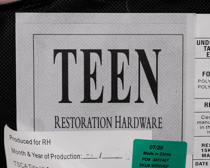 Restoration Hardware Teen Upholstered Desk Chair