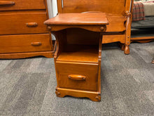 French & Heald Rock Maple One-Drawer Nightstand