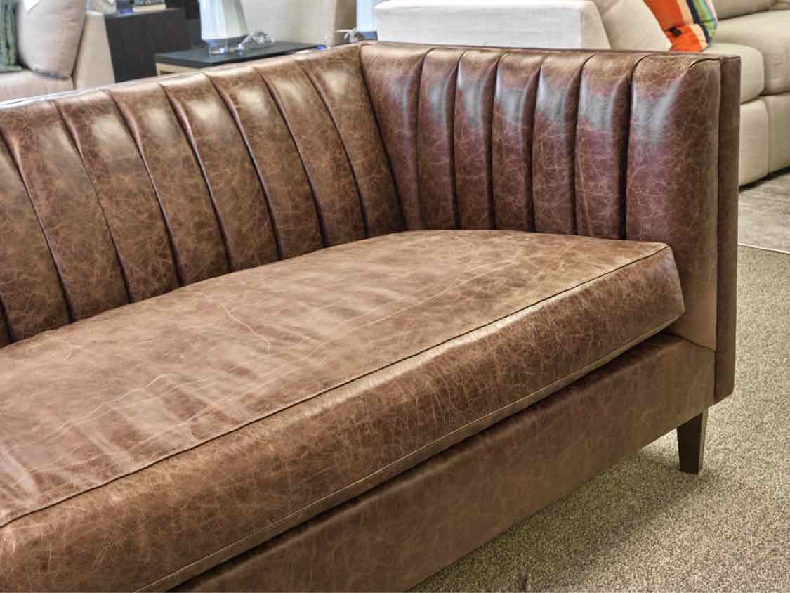 Roger & Chris 'Harley' Channel Back Shelter Arm Sofa