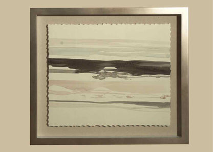 "Neutral Landscape" Framed Print