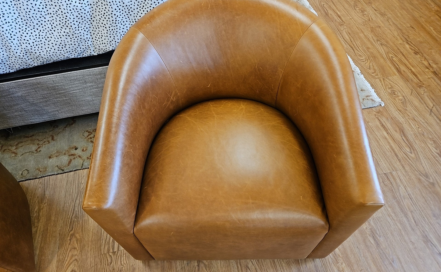 RH Pair of 'Sofia' Swivel Chairs