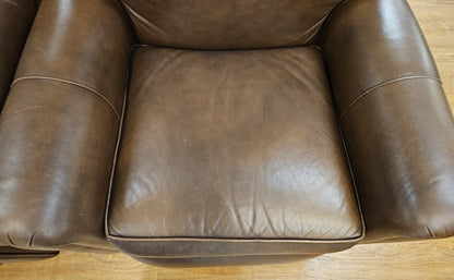McNeilly Furniture Pair of Leather Recliners