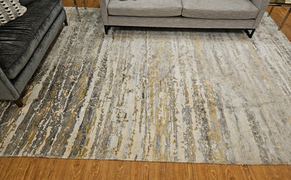 9 x 12 Modern Abstract Area Rug